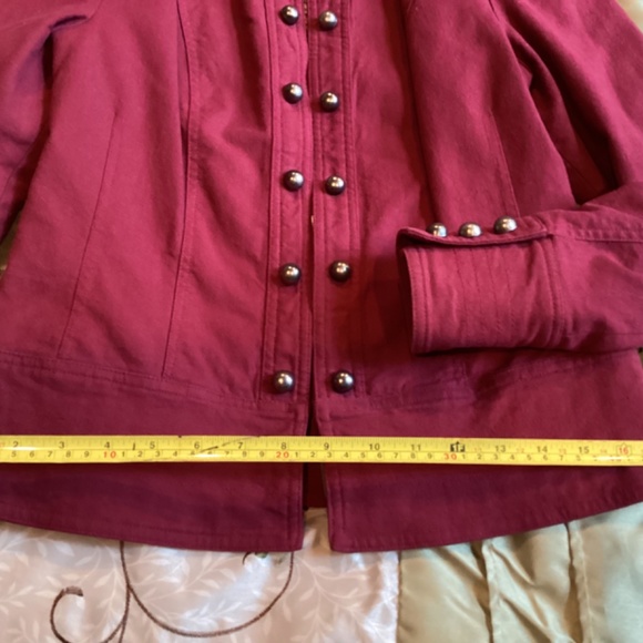 Maroon jacket size small - Picture 9 of 9